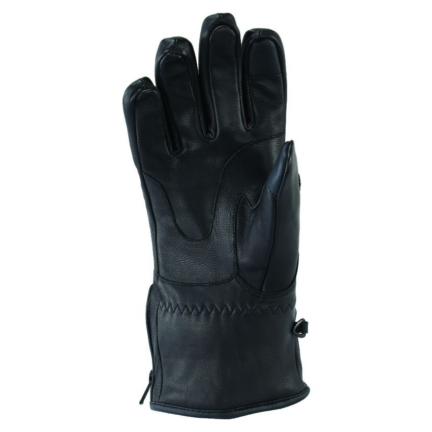 Kuryakyn 094516 Leather By River Road Taos Cold Weather Gloves Black Womens - Small