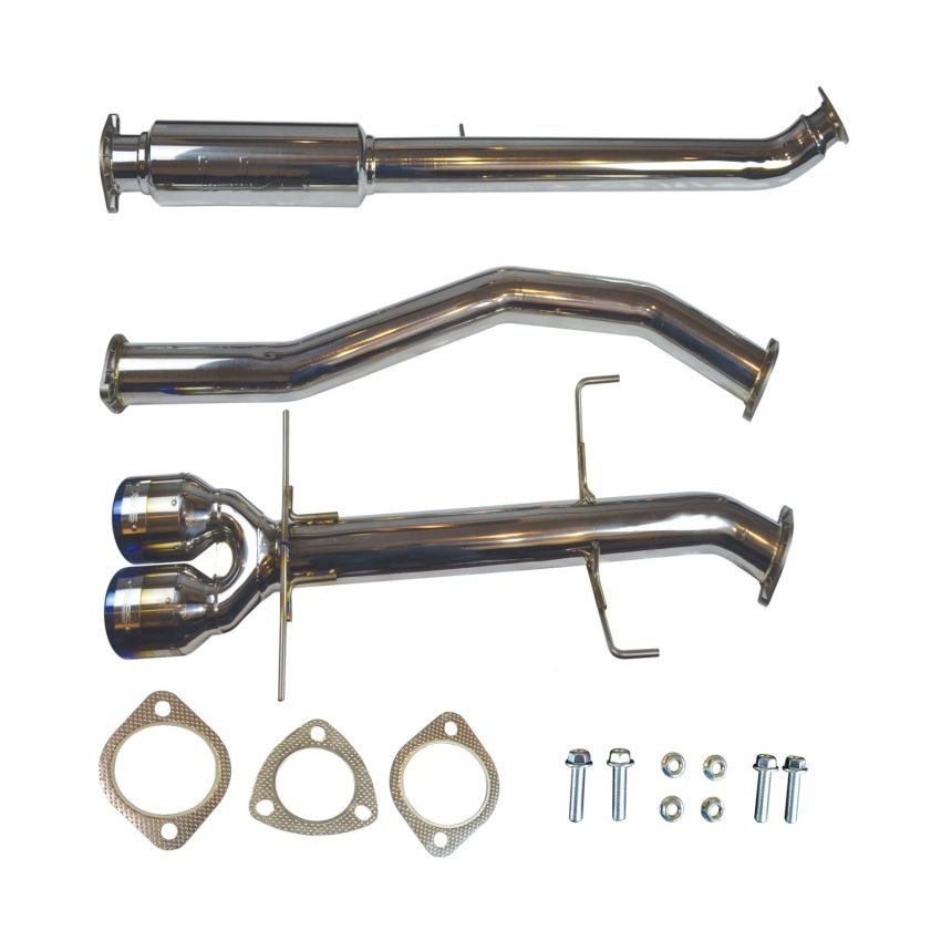 Injen SES1581TT 17-20 Honda Civic Si 1.5L Turbo (Sedan Only) 3in Cat-Back Stainless Steel Exhaust