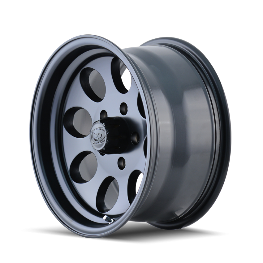 ION Type 171 17x9 / 8x165.1 BP / 0mm Offset / 130.8mm Hub Matte Black Wheel
