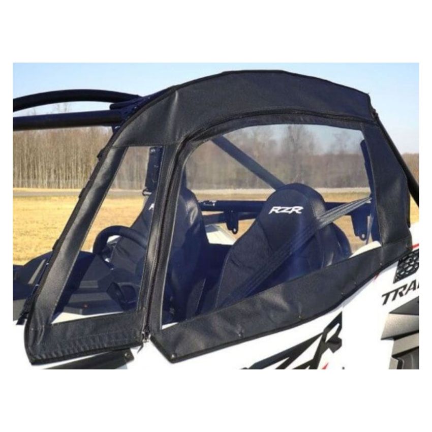 Seizmik 51-21032 21-24 Polaris 900-1000 RZR Trail/S Soft Doors w/ Zippers Kit