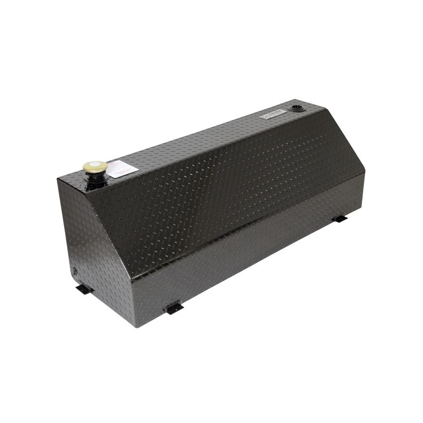 Dee Zee DZ92556B Deezee Universal Tanks - Wedge Rectangle Black Tread Aluminum
