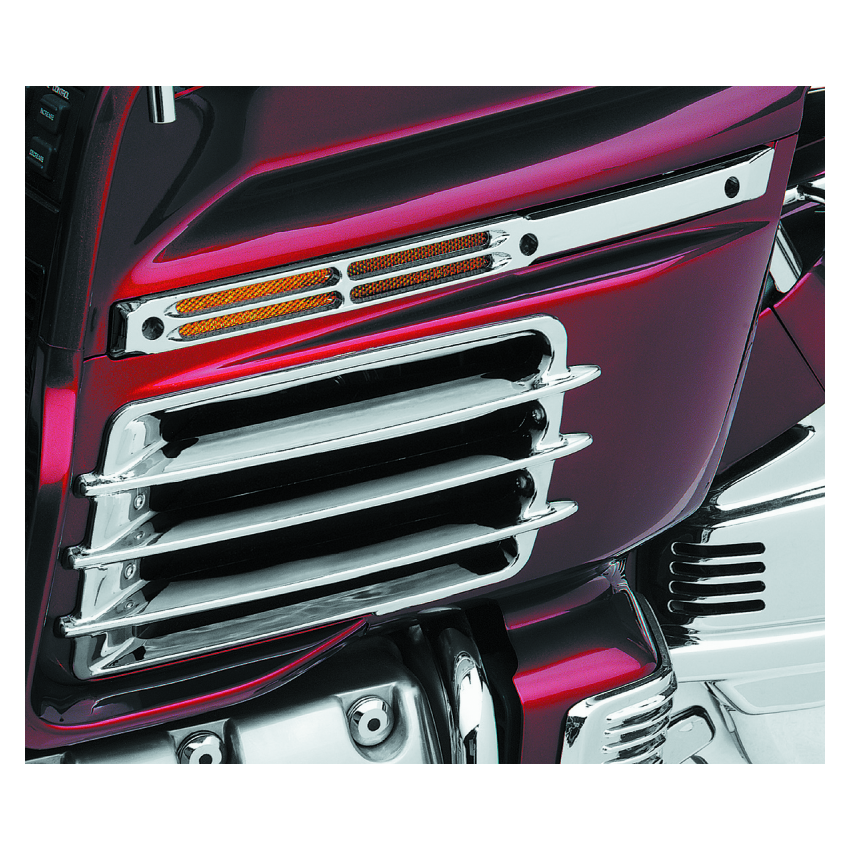 Kuryakyn 7311 Fairing Side Molding Trim For 88-00 GL1500 Chrome