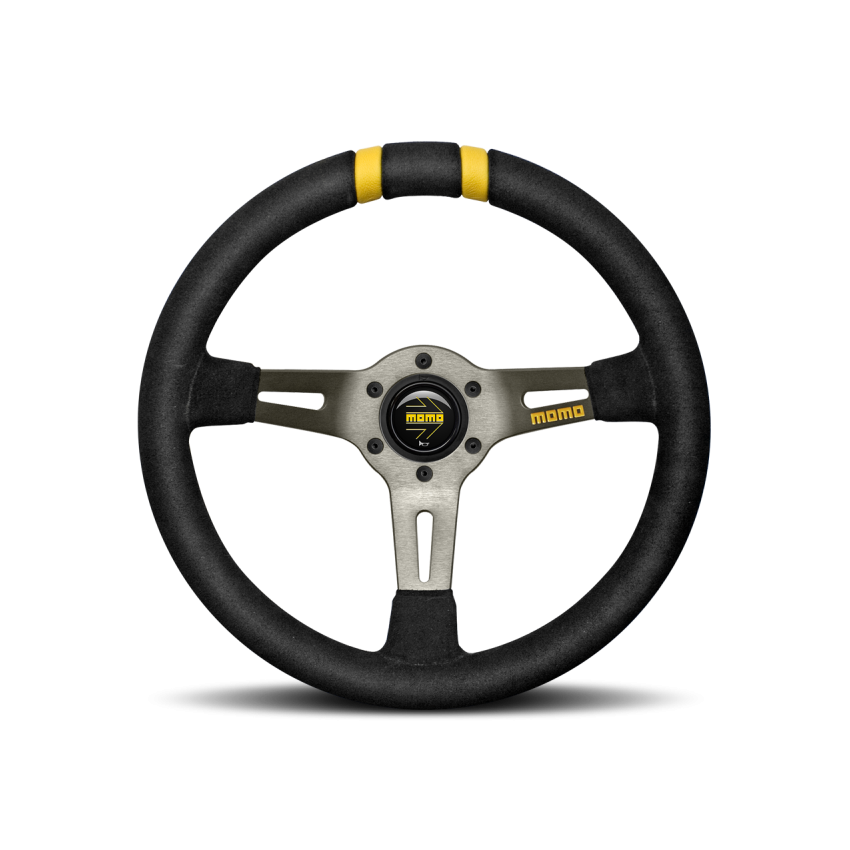 MOD DRIFT Steering Wheel Black Suede