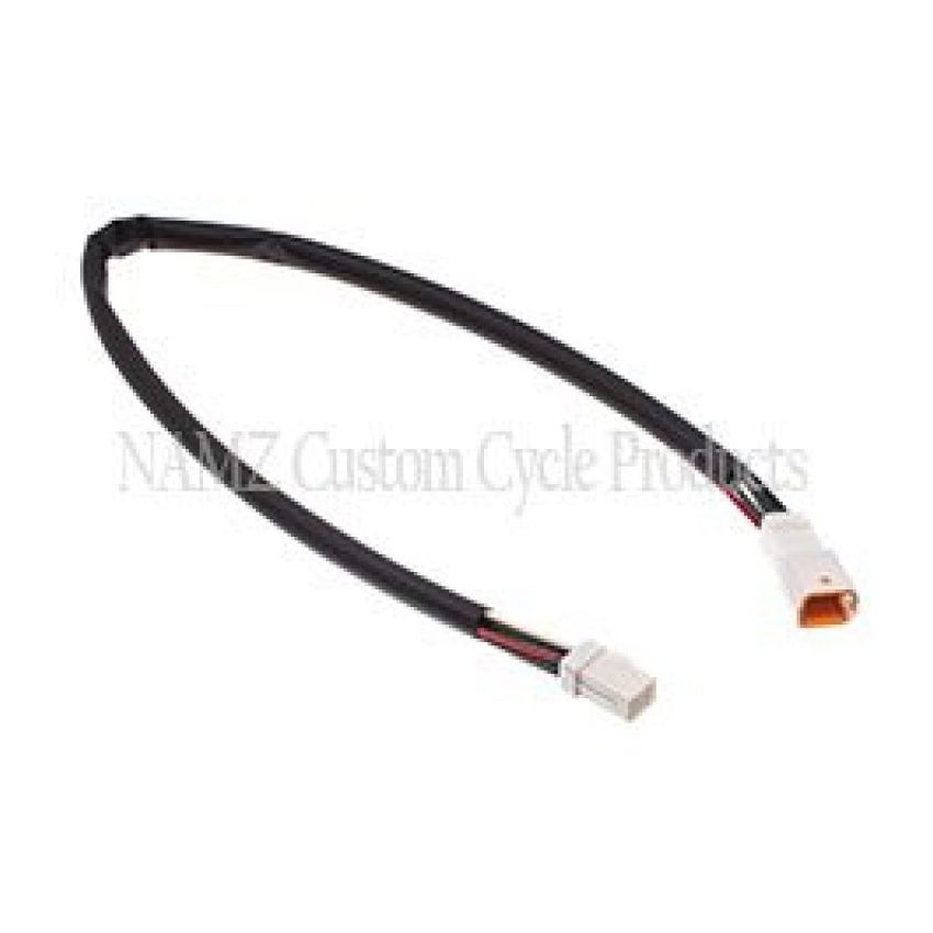 NAMZ NTBW-J08 16-23 V-Twin Softail Throttle-By-Wire Handlebar Wire Extension Harness 8in.