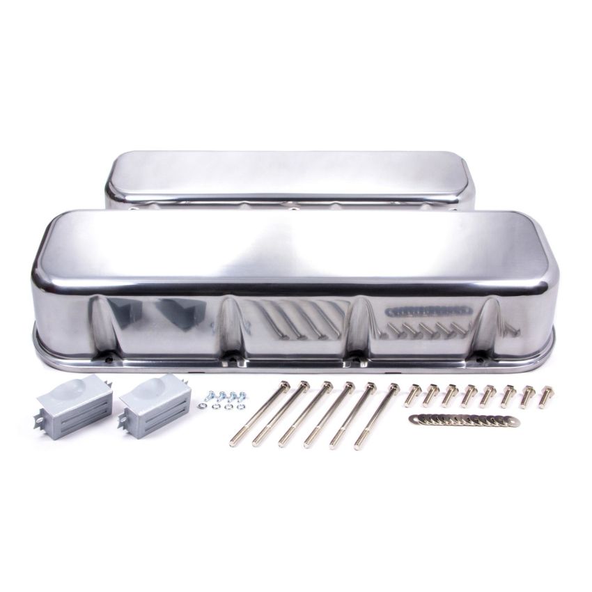 RACING POWER CO-PACKAGED RPCR6230-1 BBC Alum Tall V/C Plain Polished