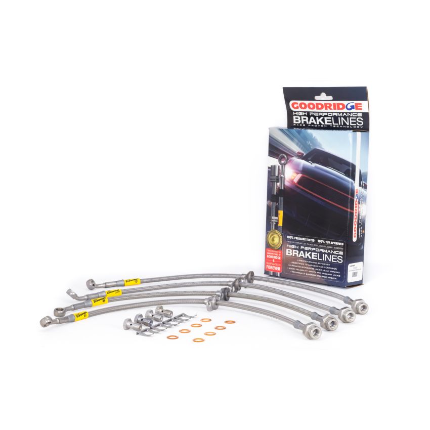 Goodridge 20006 03+ Honda Accord w/ Rear Disc Brake Lines