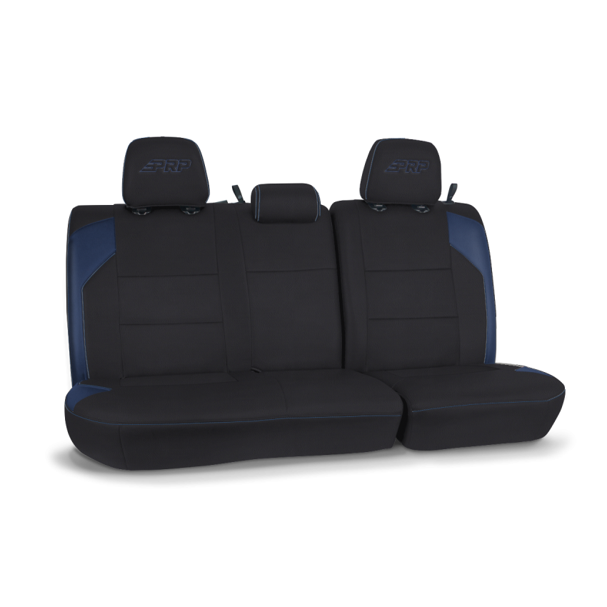 PRP Seats B054-06 PRP 16-23 Toyota Tacoma Rear Bench Cover - Black/Navy Blue