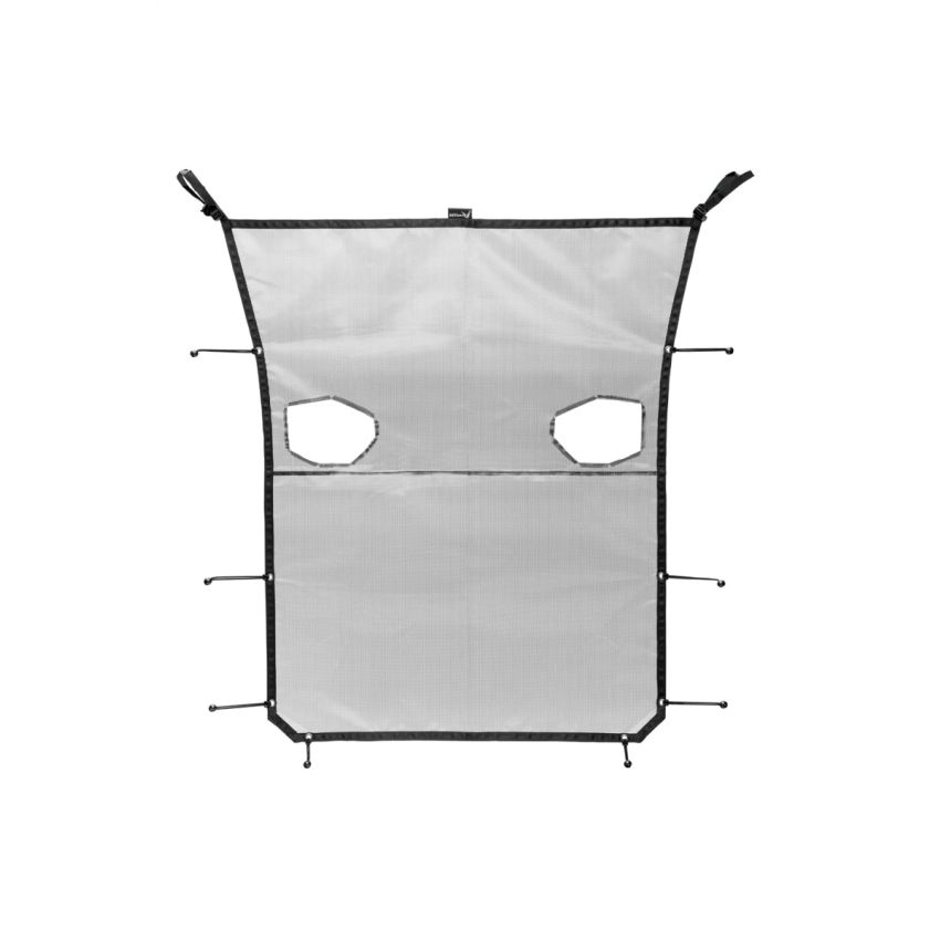 Rugged Ridge 20 Jeep Gladiator JT Eclipse Sun Shade Black Full - Black