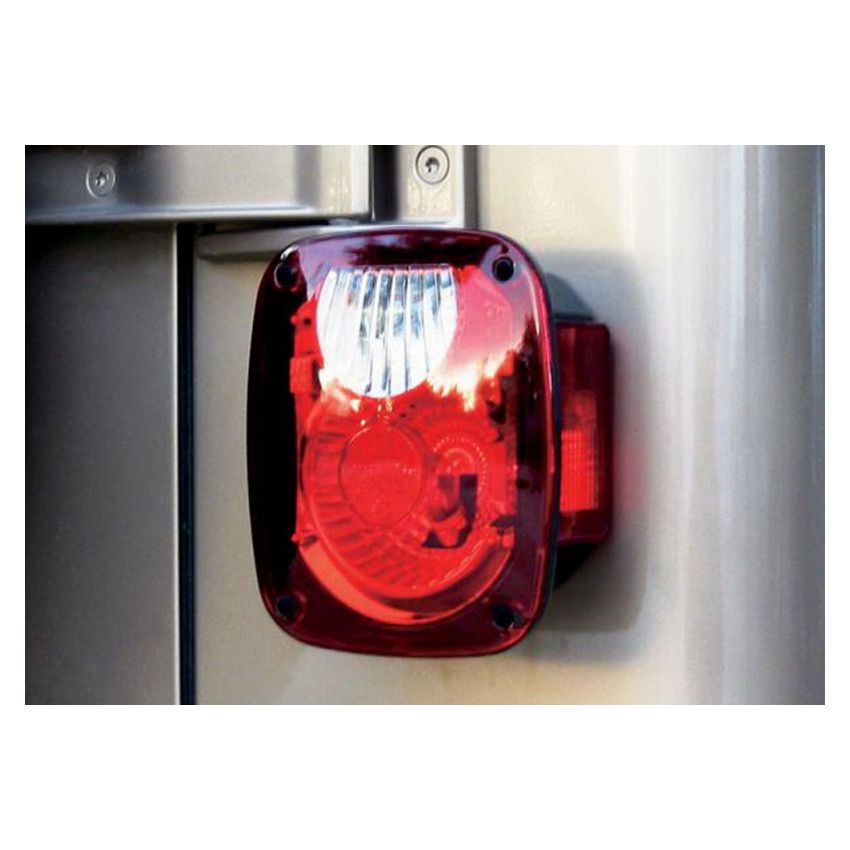 Rampage 5307 1976-1983 Jeep CJ5 Taillight Conversion Kit - Brite