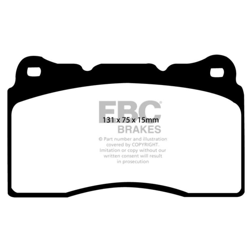 EBC 04-08 Acura TL 3.2 (Manual)(Brembo) Ultimax2 Front Brake Pads