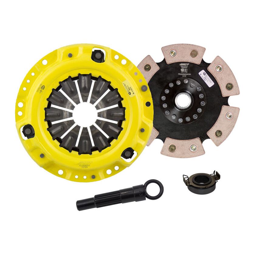 ACT 1991 Toyota Corolla XT/Race Rigid 6 Pad Clutch Kit