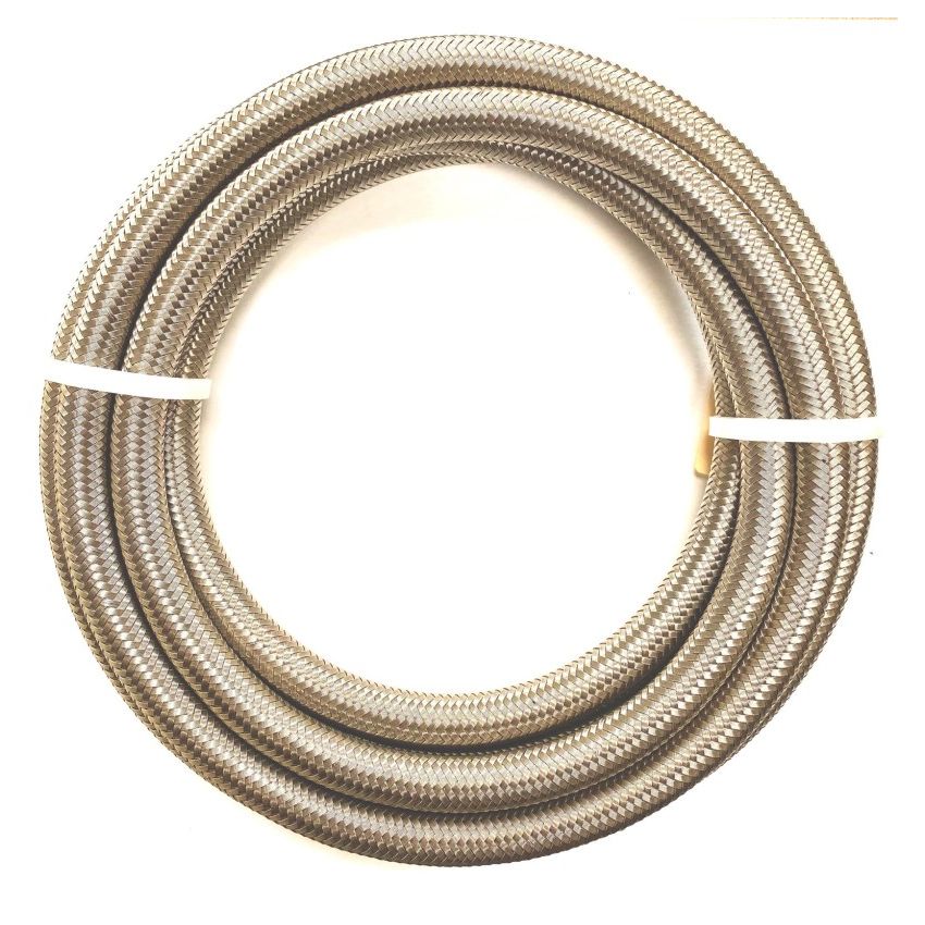 FRAGOLA FRG720012 #12 Stainless Braided Hose 20ft