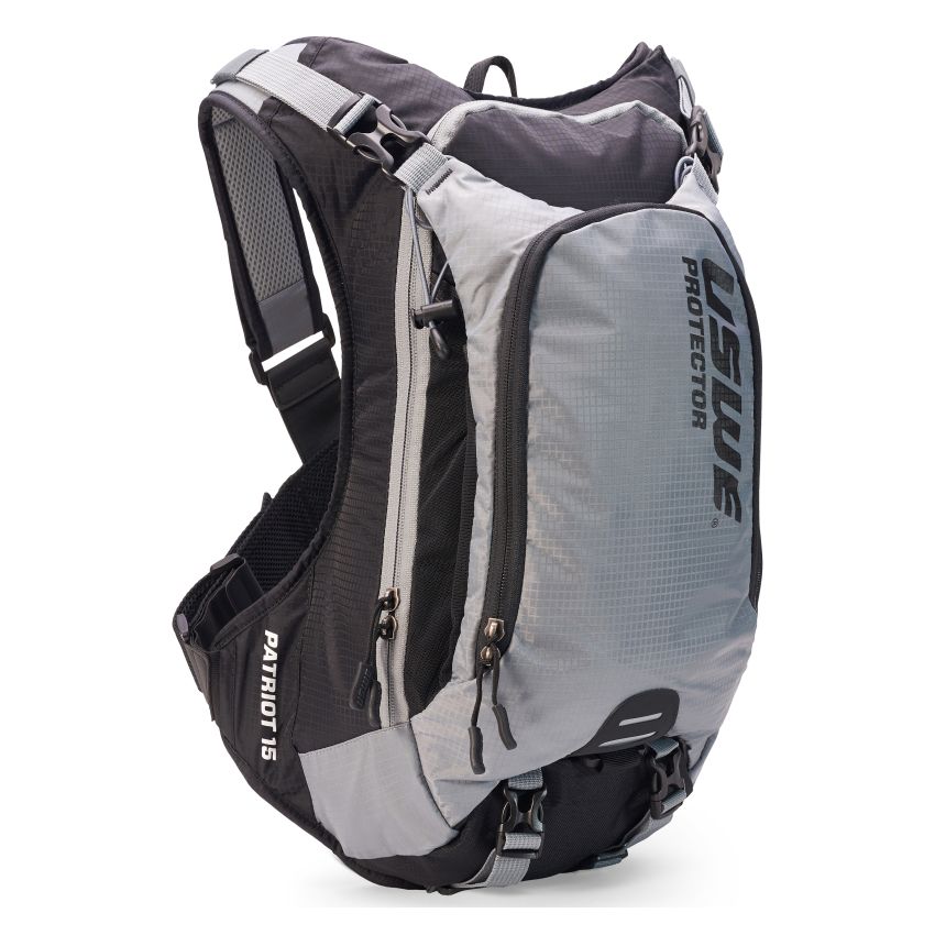 USWE 2150719 Patriot MTB Protector Pack 15L - Grey/Black