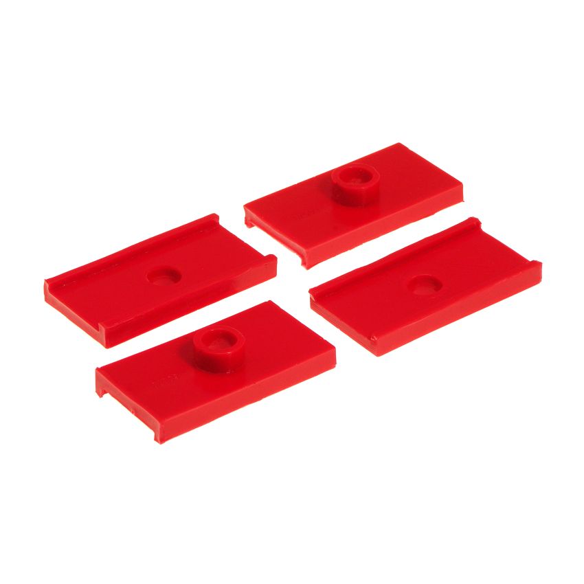 Prothane 62-74 MG Midget Leaf Spring Pad Kit - Red