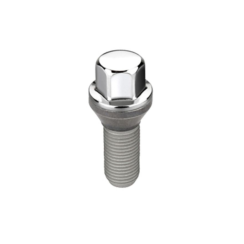 McGard (69732 12X1.25 MCG LUG BOLT BX 50 CONE SEAT, CHROME-17MM HEX)