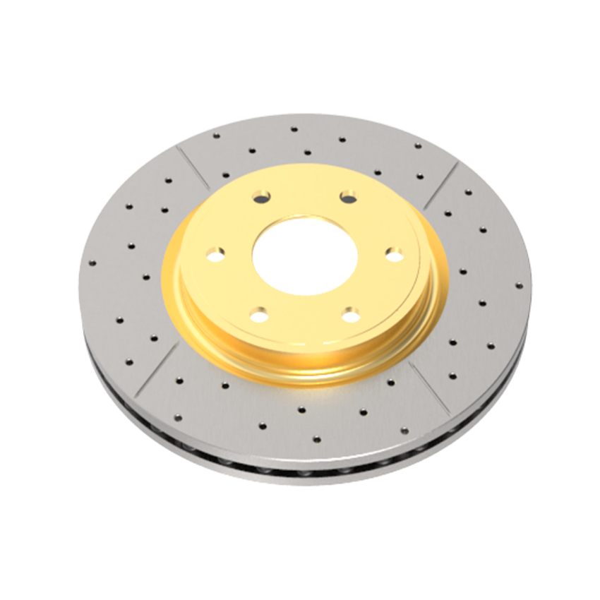 DBA 2549X 13-18 Mazda CX-5 Rear Drilled & Slotted Street Series Rotor
