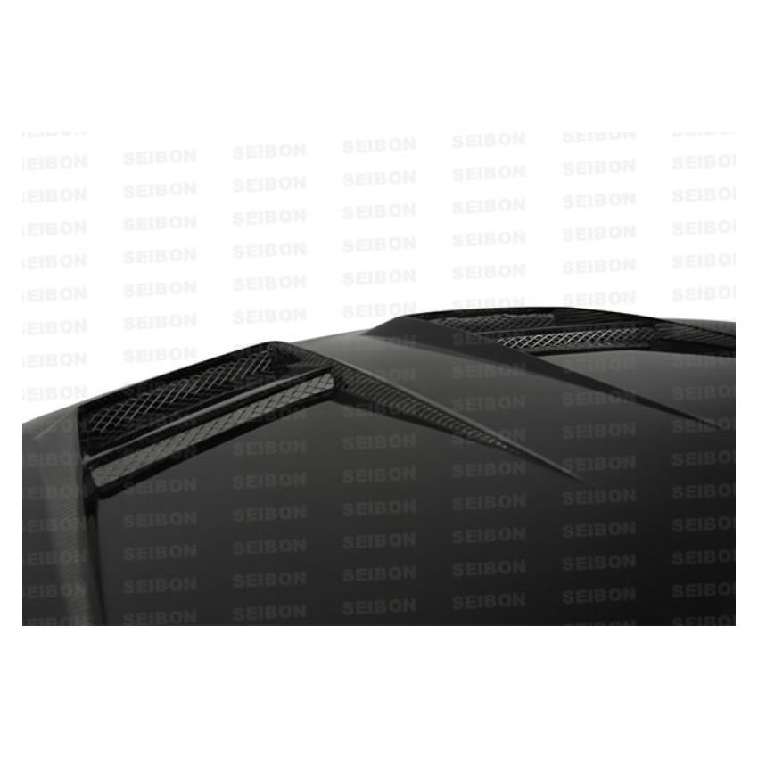 Seibon 10-11 VW Golf GTI 5K/MK6 DV Carbon Fiber Hood w/ Shaved Emblem