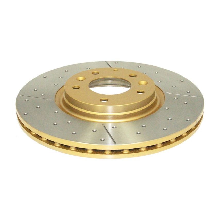 DBA 2960X 06-07 Mazda Mazdaspeed 6 Front Drilled & Slotted Street Series Rotor