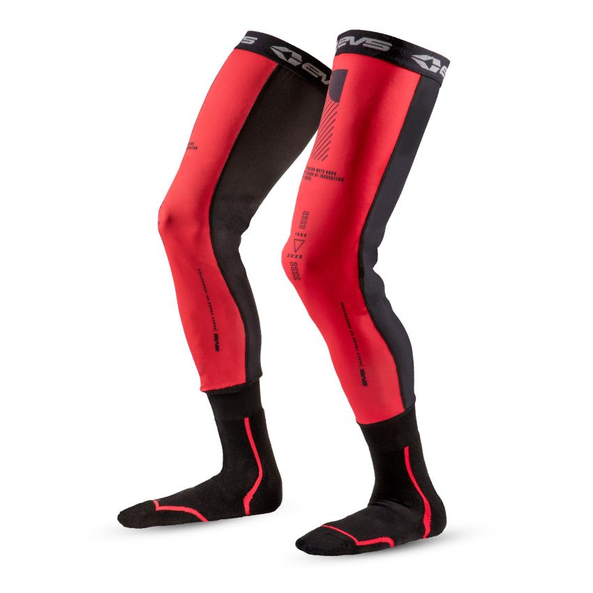 EVS AXISS-BK40-LP Axis Sport Knee Brace 40th Anniversary Limited Edition Red Pair - Large