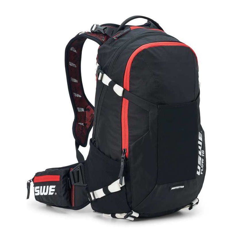 USWE 2252827 Flow MTB Protector Pack 25L - Black/ Red