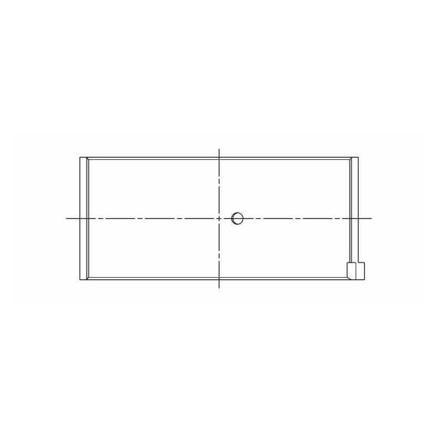 ACL Mitsubishi 4G63/4G64 7 Bolt 2nd Gen DSM and EVO I-IX 0.25mm Oversized High Performance Rod Beari