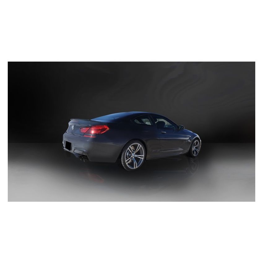 CORSA Performance 14929BLK Corsa 2012-2017 BMW M6 F12 / F13 / F06 Black Sport Axle-Back Exhaust