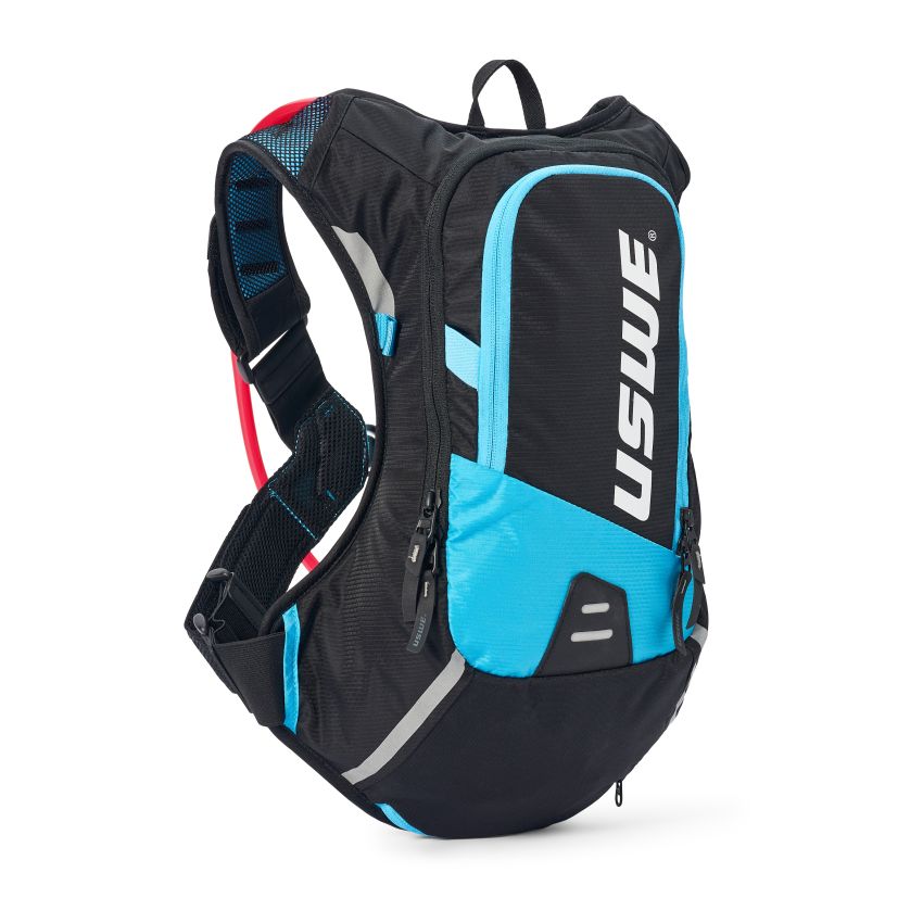 USWE 2085231 MTB Hydro Hydration Pack 8L - Black/ Horizon Blue