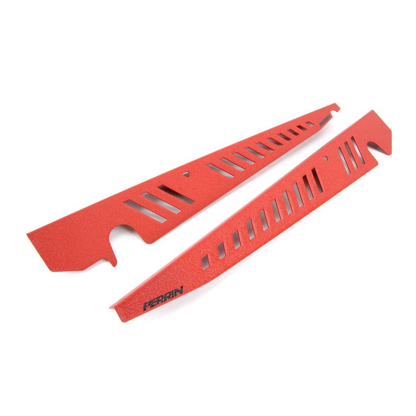 Perrin 2015+ Subaru WRX/STI Fender Shroud Set - Red
