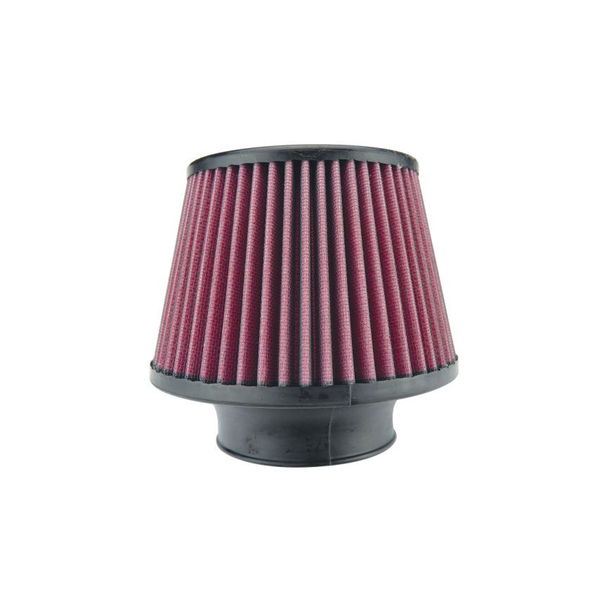 Injen High Performance Air Filter - 3.50 Black Filter 6 Base / 5 Tall / 5 Top