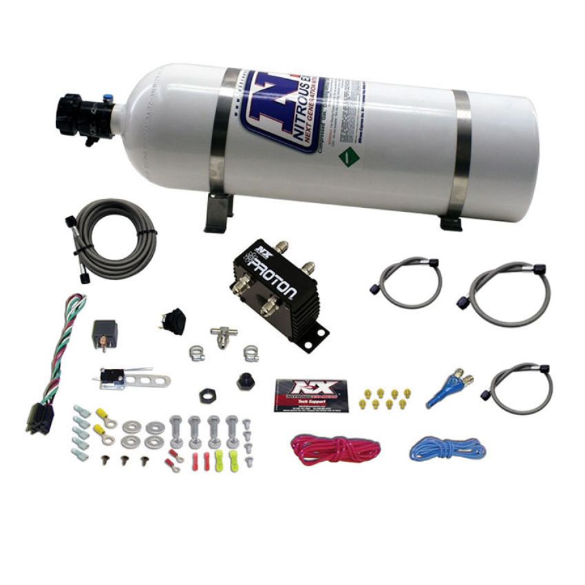 Nitrous Express Proton Plus Nitrous Kit w/15lb Bottle