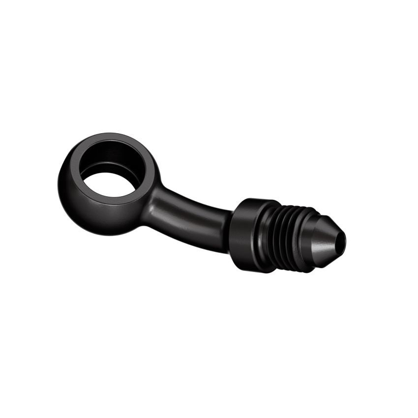 Goodridge P593-03ZBK 35 Deg Banjo Adaptor for 3/8 or M10 Bolt