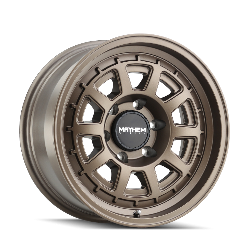 Mayhem 8303 Voyager 15x7 / 5x100 BP / 15mm Offset / 56.1mm Hub Dark Bronze Wheel