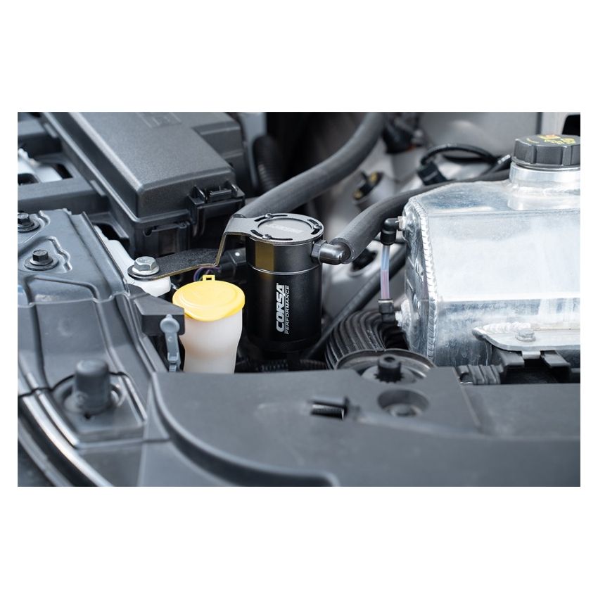 CORSA PERFORMANCE CORCC0014 15-17 Mustang 5.0L Catch Can