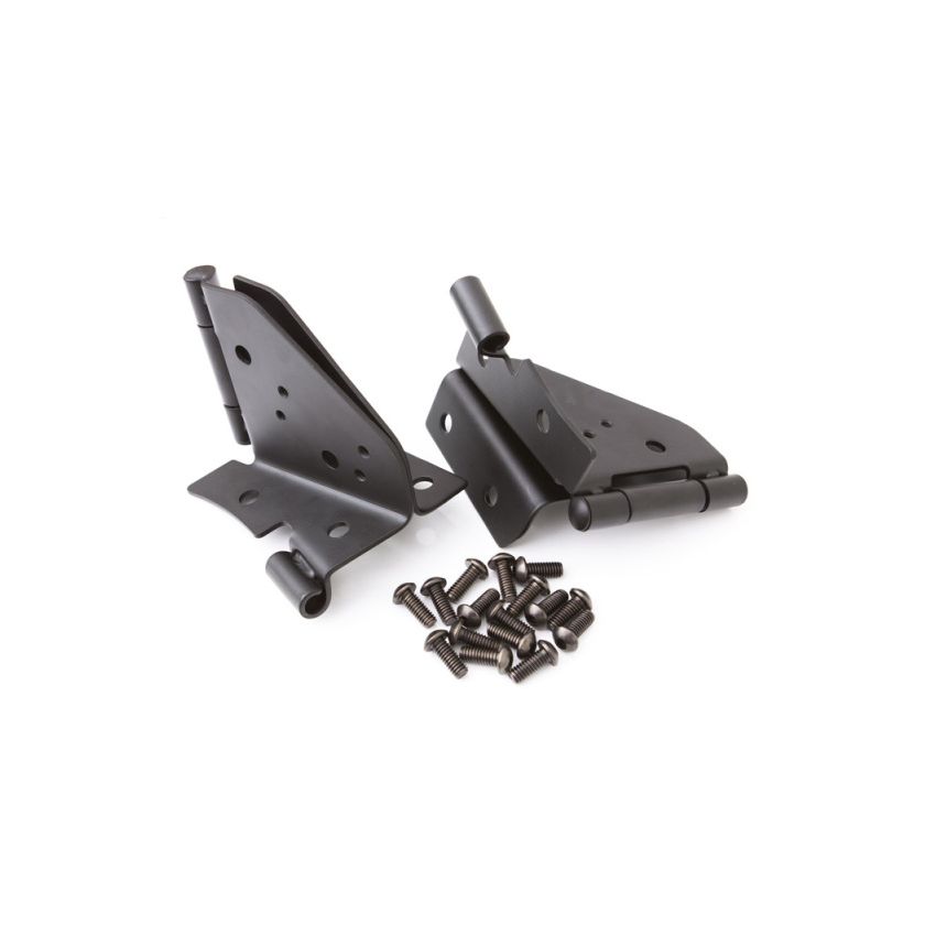 Rampage 1978-1983 Jeep CJ5 Windshield Hinge - Black