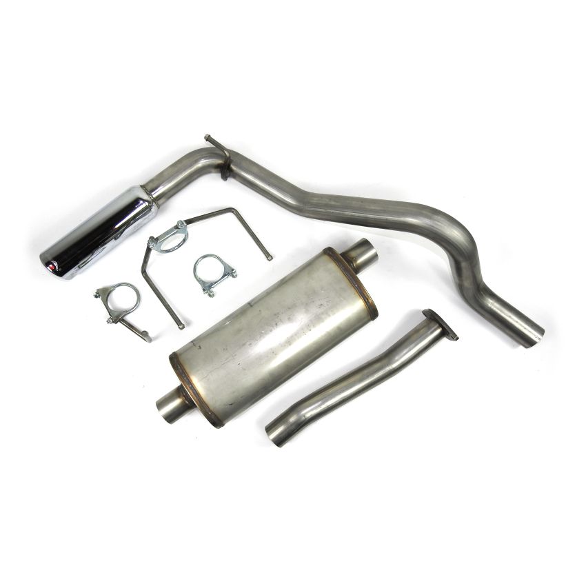 JBA 16-20 Toyota Tacoma All 3.5L 409SS Pass Side Single Exit Cat-Back Exhaust