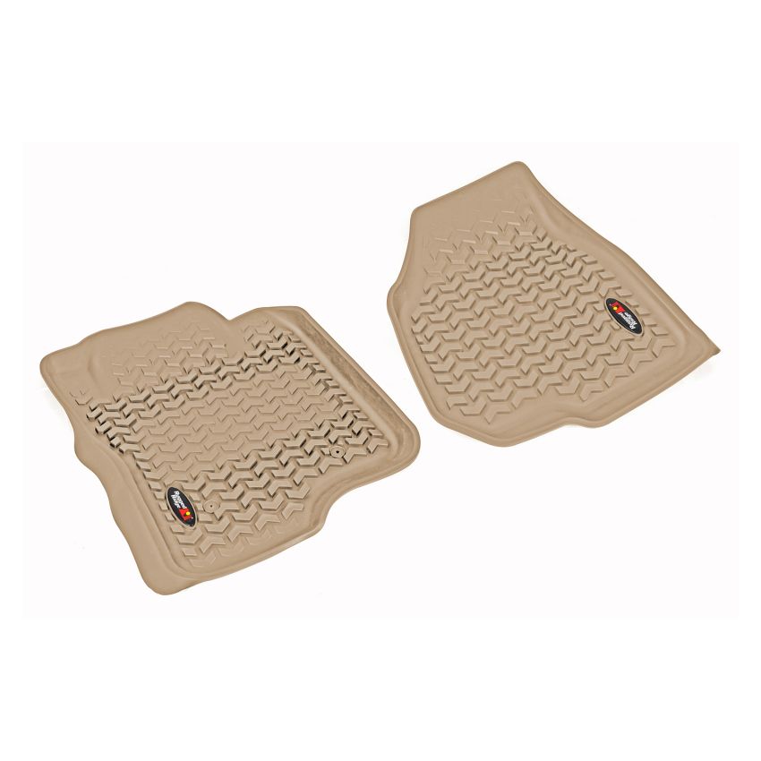 Rugged Ridge Floor Liner Front Tan 2011-2012 Ford F-250 / F-350 Regular / Extended