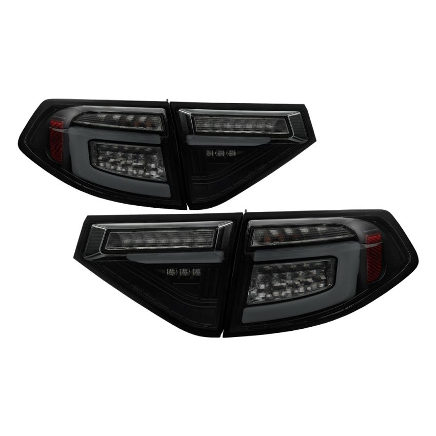 SPYDER 5086747 LED Tail Lights - Black Smoke