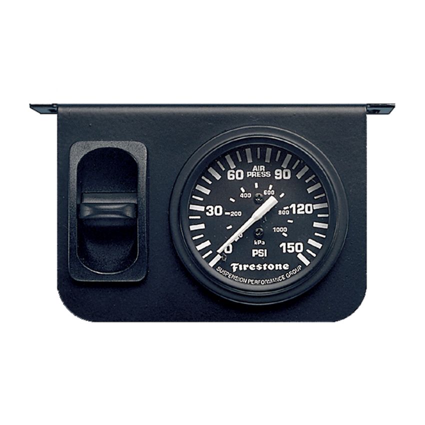 Firestone 2191 Air Adjustable Leveling Electric Control Panel w/Single Gauge 0-150psi (WR17602191)