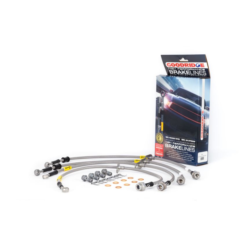 Goodridge 17-18 Honda Civic Hatchback SS Brake Lines