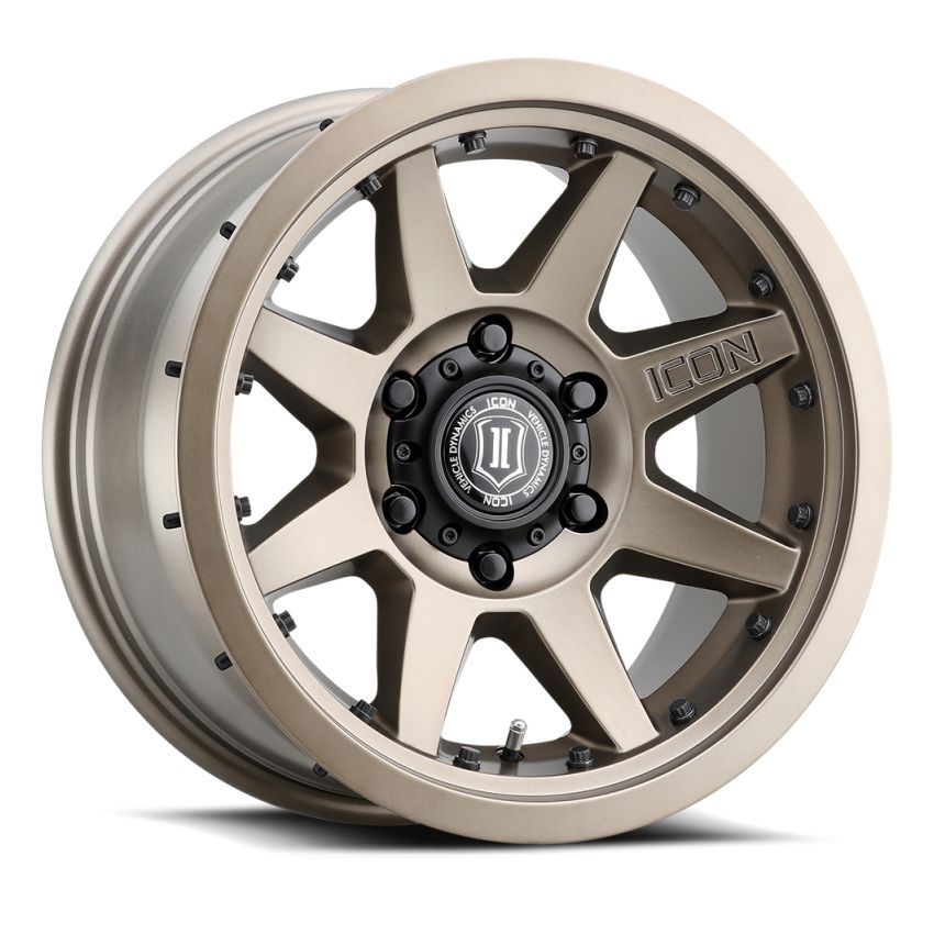 ICON Rebound Pro 17x8.5 6x5.5 0mm Offset 4.75in BS 106.1mm Bore Bronze Wheel