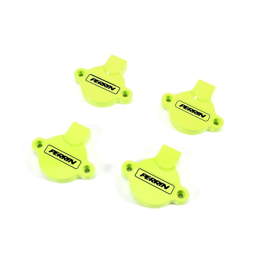 Perrin 15-22 WRX Cam Solenoid Cover - Neon Yellow