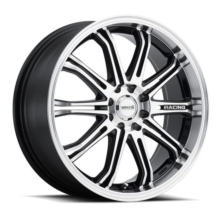 Maxxim Ferris 16x7 8x100/114.3 ET40 Black Machine Face