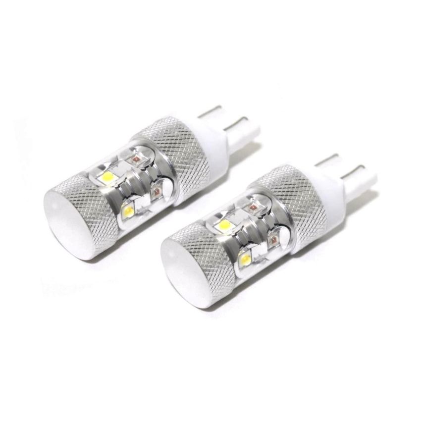 Putco 247443S-360 7443 - Plasma SwitchBack LED Bulbs - White/Amber