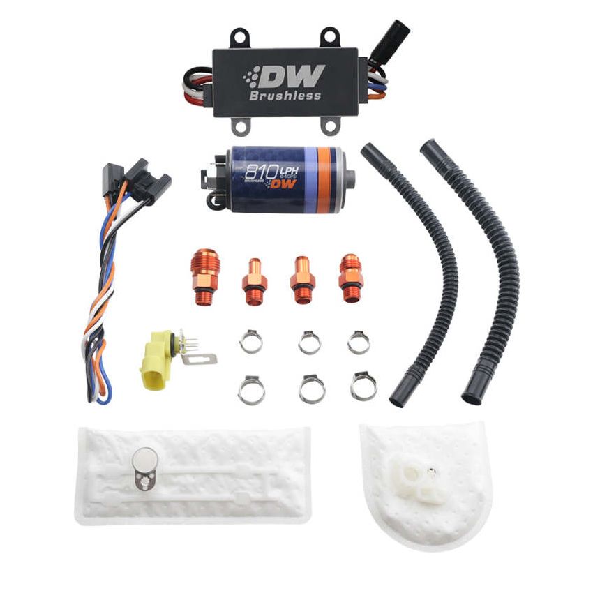Deatschwerks DW810 Brushless 810lph In-Tank Brushless Fuel Pump w/ 9-1002 + Dual Speed Controller