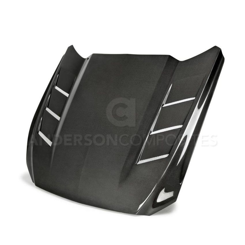 Anderson Composites 15-17 Ford Mustang Heat Extractor Double Sided Hood