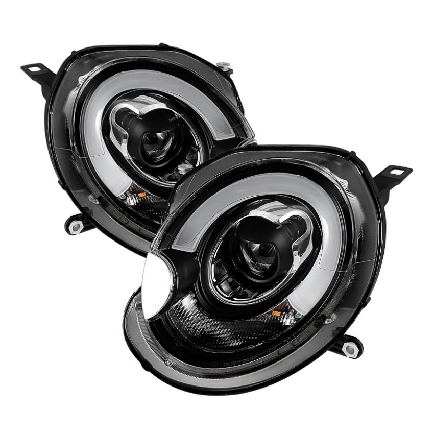 SPYDER 5080608 Projector Headlights - DRL - Black