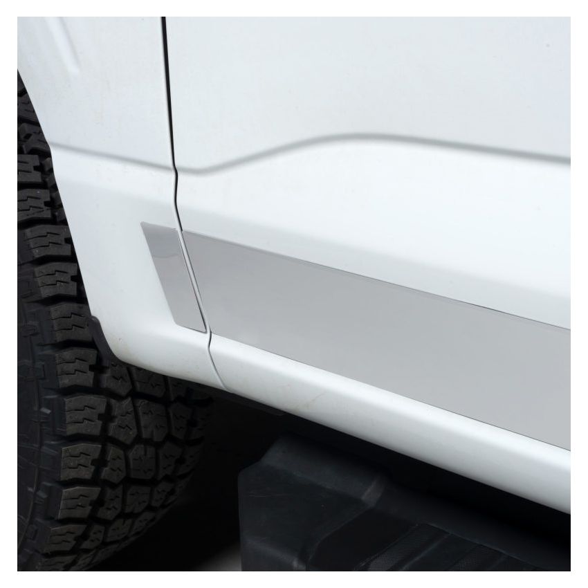 Putco 9751445 15-20 Ford F-150 Super Crew 6.5ft Short Box (4.25in Tall - 12pcs) SS Rocker Panels
