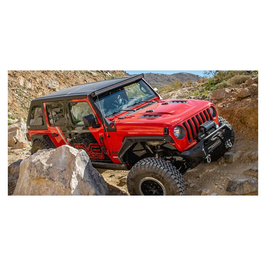 DV8 Offroad HDMBJL-TA 18+ Jeep JL Rubicon Replica Hood