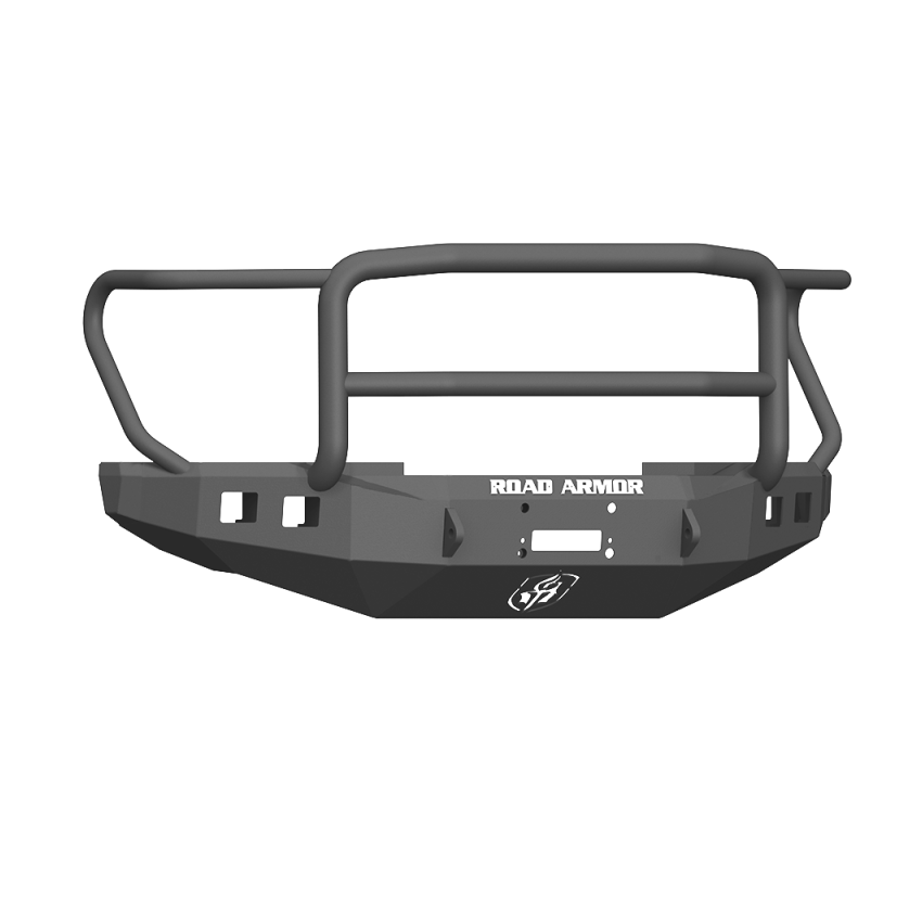 Road Armor 61745B 17-20 Ford F-250 Stealth Wide Fender Front Winch Bumper w/Lonestar Guard - Tex Blk