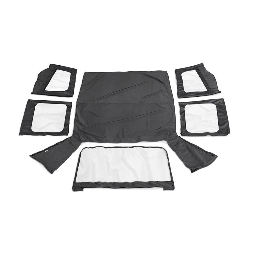 Rampage 1988-1995 Jeep Wrangler(YJ) OEM Replacement Top - Black Denim